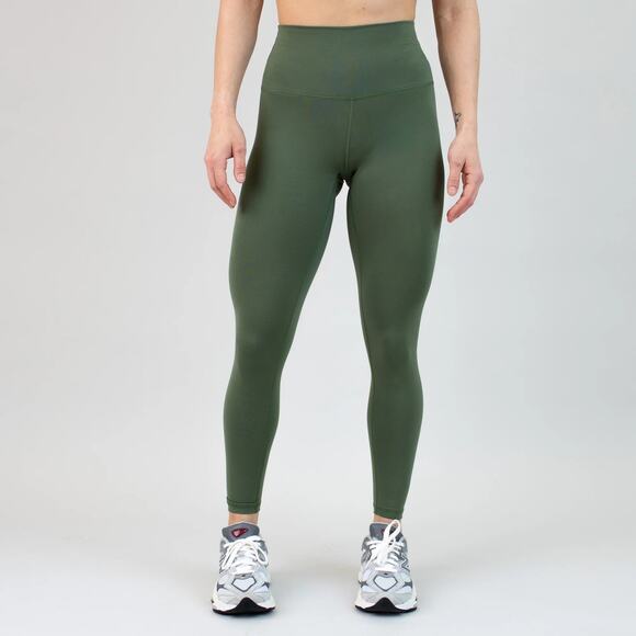 Fleo Pants - Fleo El Toro Legging 25" High Rise Size Small Bronze Green Gym Crossfit Workout
